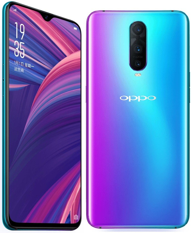Render of OnePlus 6T in red color appears online with water drop notch and triple rear cameras 2 oppo r17 pro 2
