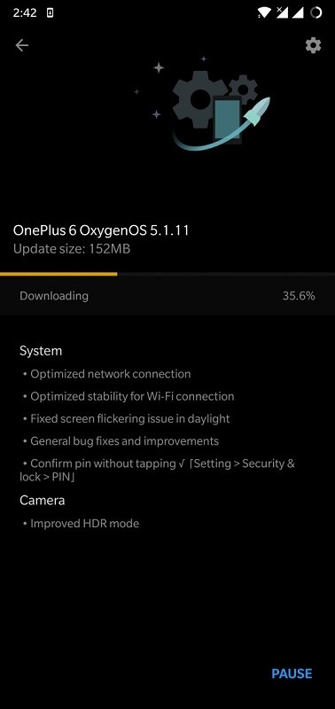 oxygenos 5 1 11 update oneplus 6 2