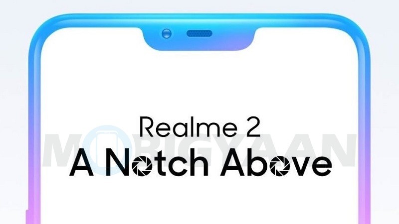 Realme 2 launching in India on August 28 with notched display, dual rear cameras and 4230 mAh battery