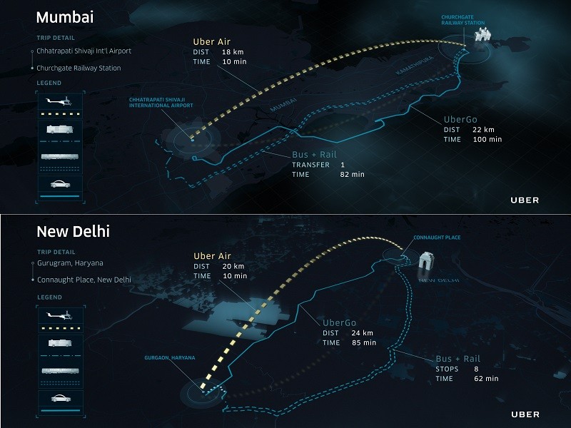 India could be home to the first international Uber Air City within the next five years 3 uber air city india shortlisted country 2