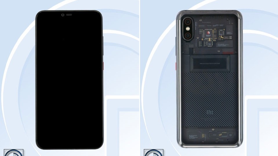 xiaomi mi 8 explorer edition small notch tenaa