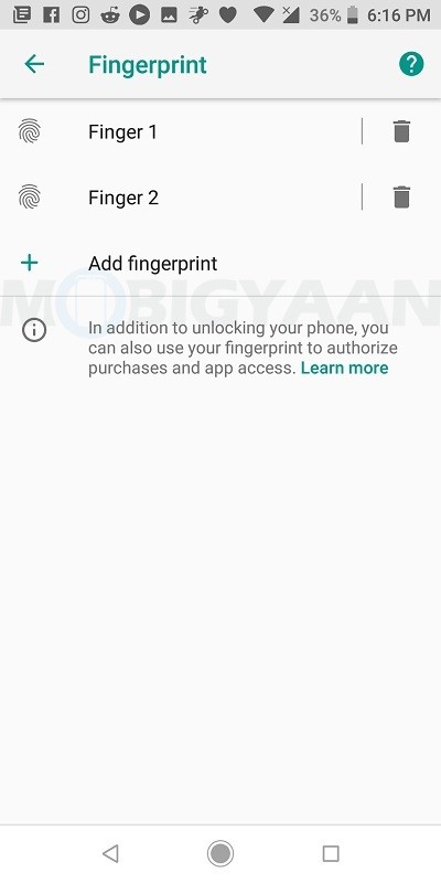 xiaomi mi a2 review fingerprint scanner 2