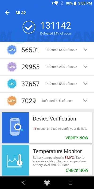 xiaomi mi a2 review performance 2