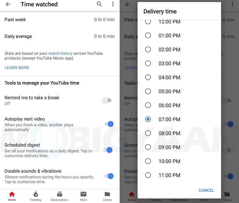 youtube digital wellbeing features rolled out 4