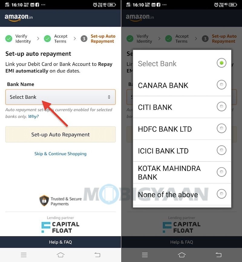 How to register for Amazon Pay EMI Guide 2