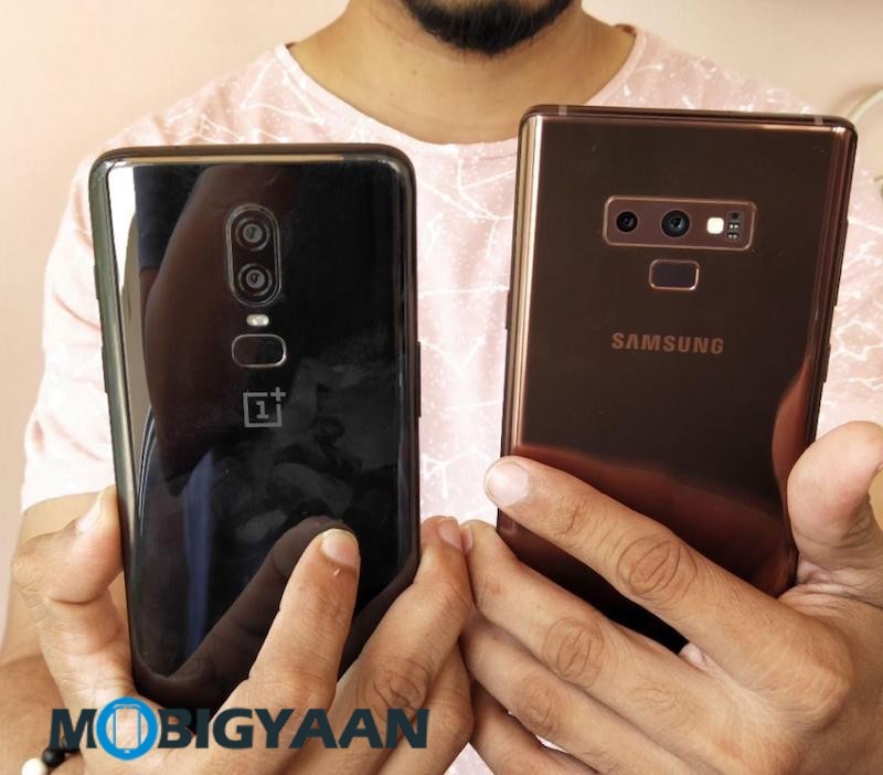 Samsung Galaxy Note9 vs OnePlus 6 Specs Comparison 1