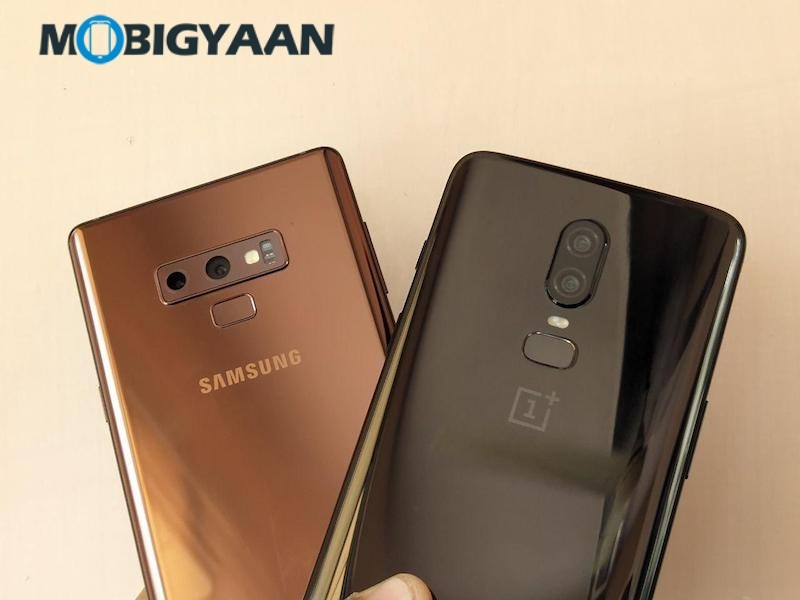 Samsung Galaxy Note9 vs OnePlus 6 Specs Comparison 2