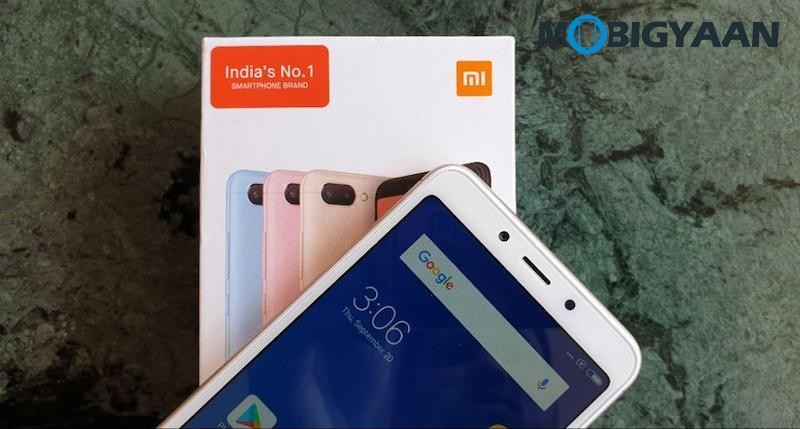 Xiaomi Redmi 6 Hands on Review Images 1