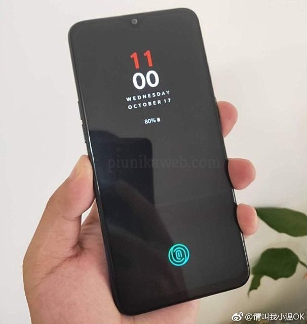 alleged oneplus 6t leaked live image 1