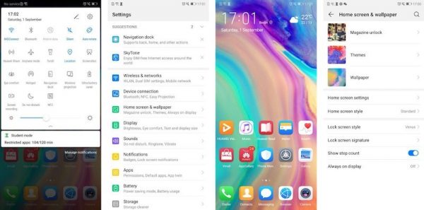 android 9 ui