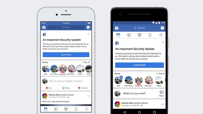 facebook security breach view as 50 million accounts