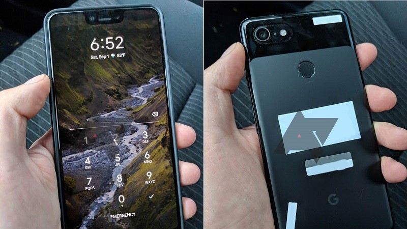 Someone forgot a black-colored Google Pixel 3 XL in a cab for us to see