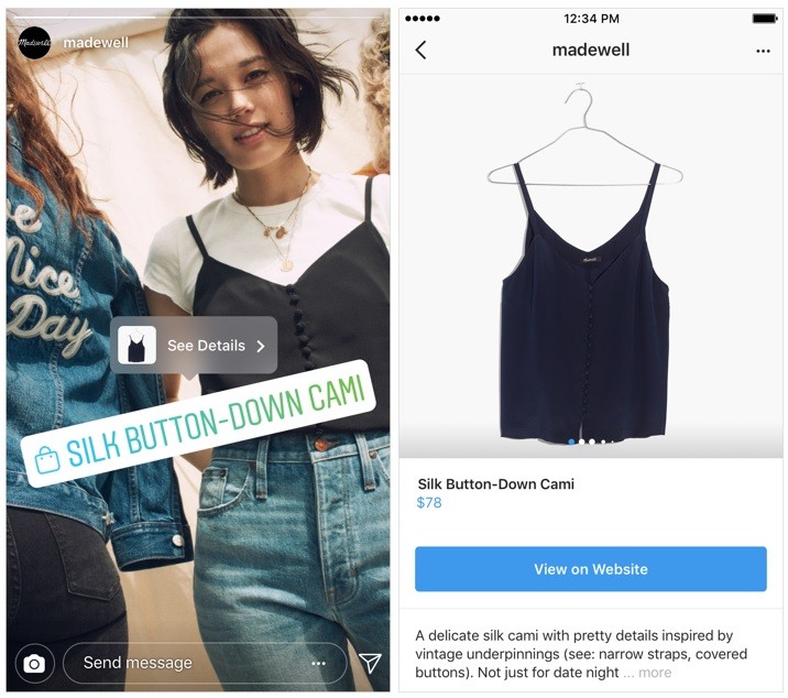 Instagram expands its shopping feature to Stories and Explore tab 1 instagram shopping stories