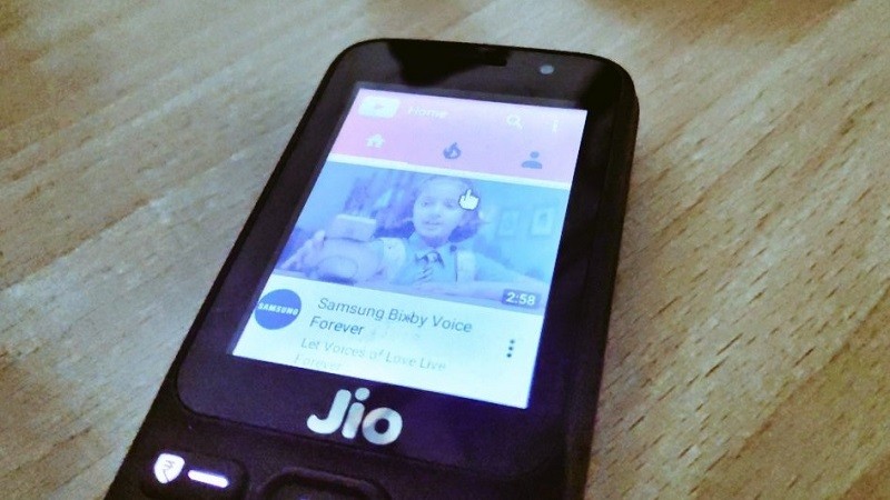 After WhatsApp, YouTube also makes its way to JioPhone and JioPhone 2