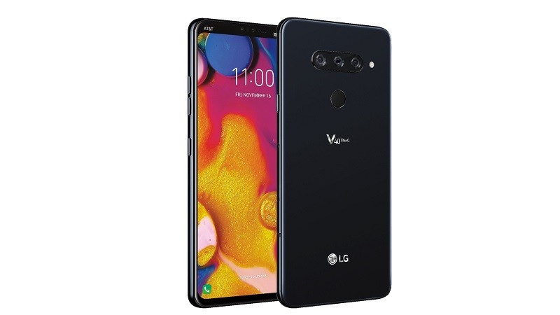 LG V40 ThinQ press render leaks online with triple rear cameras ahead of October 3 launch