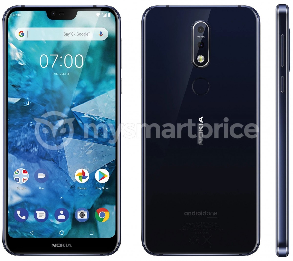 HMD Global to unveil a new Nokia smartphone on October 4, could be the Nokia 7.1 Plus 2 nokia 7 1 plus leaked render 1