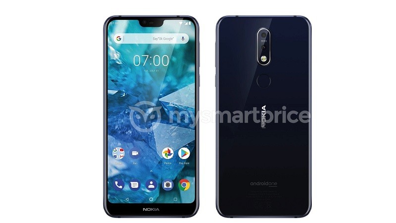 Nokia 7.1 Plus leaked press render shows it will look like Nokia 6.1 Plus