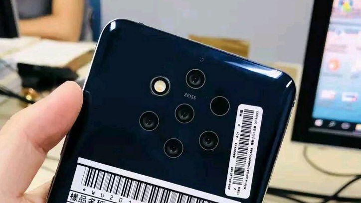 Alleged live image of Nokia 9 leaks online showing off five rear cameras 2 nokia 9 five cameras leaked live image 2