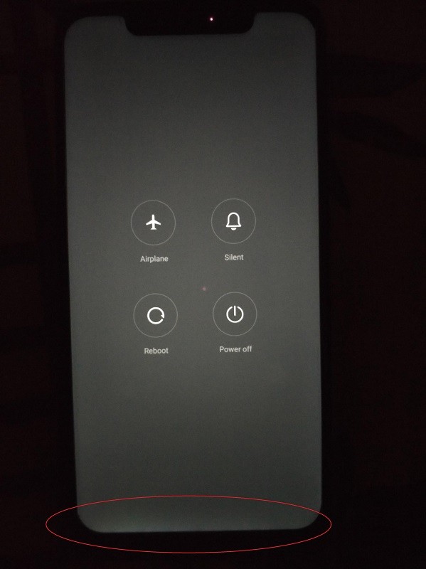 POCO F1's display marred with light bleed issue 2 poco f1 light bleed issues 1