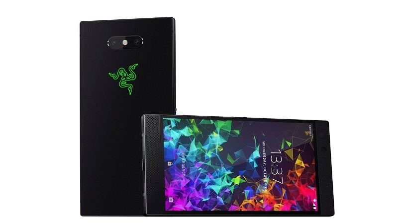 Razer Phone 2 press render leaks online showing off dual rear cameras and glowing logo 2 Razer Phone 2 press render leaks online showing off dual rear cameras and glowing logo