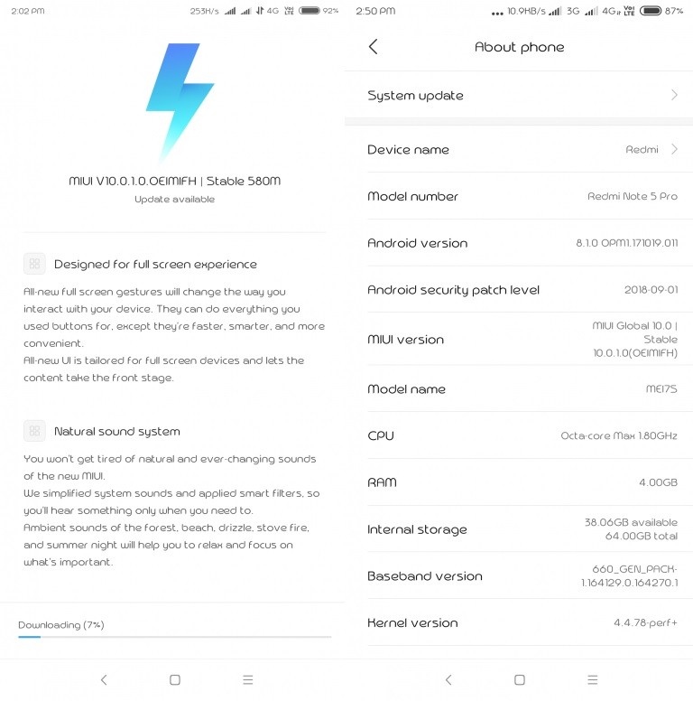 xiaomi redmi note 5 pro miui 10 global stable rom india
