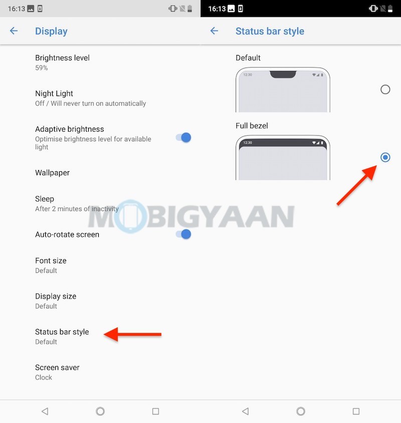 How to hide the notch on Nokia 6.1 Plus Guide 2