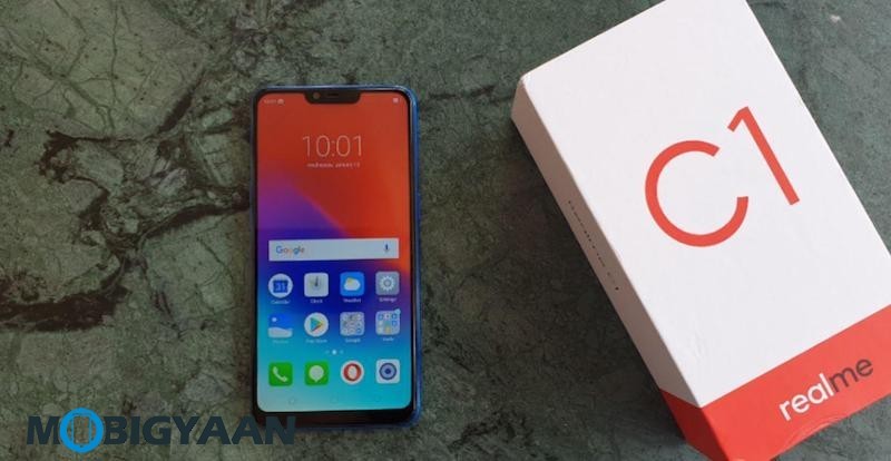 How to view battery percentage on Realme C1 Guide