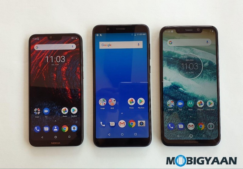 Motorola One Power vs Nokia 6.1 Plus vs Xiaomi Redmi Note 5 Pro vs ASUS ZenFone Max Pro M1 Specs Comparison 4