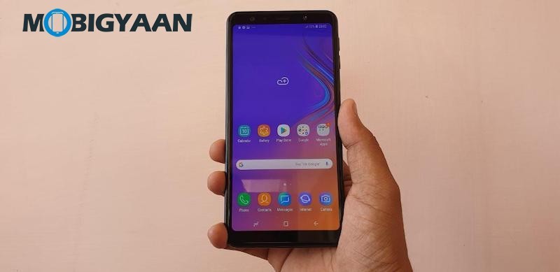 Samsung Galaxy A7 2018 Hands on Review Images 2