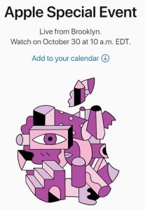 apple october 30 launch event invite 4