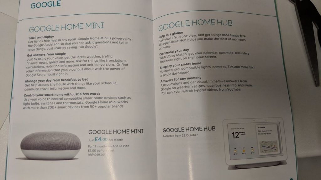 google pixel 3 leaked brochure features 3