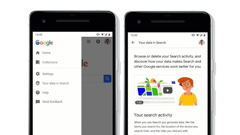 Google makes it easier for users to control their data right from within its products