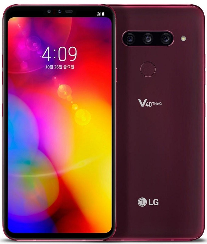 LG reportedly launching V50 ThinQ with 5G support at MWC 2019 next month 1 lg v40 thinq 1