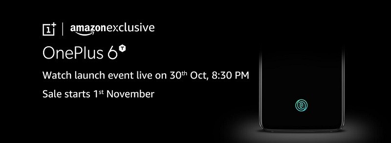 oneplus 6t india sale date