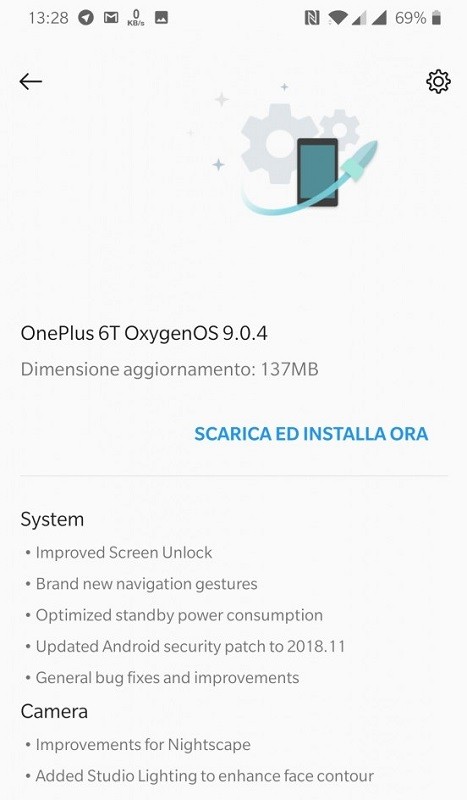 oneplus 6t oxygenos 9 0 4 update