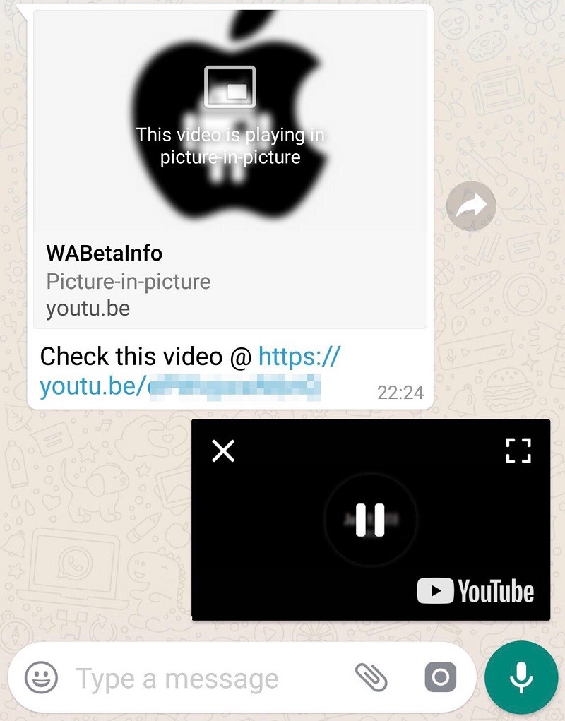 whatsapp android beta pip 1