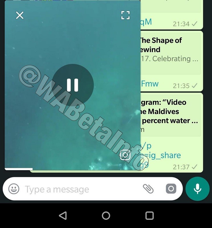 whatsapp android beta pip 2