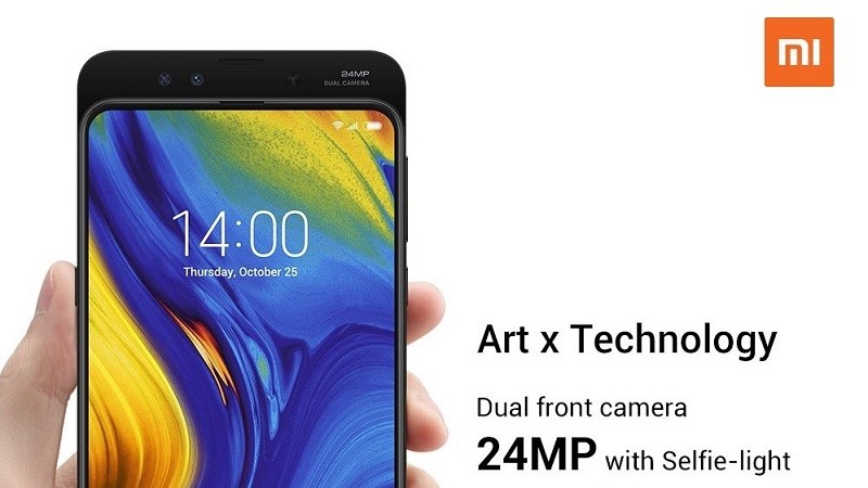 Xiaomi gives us our clearest look yet at Mi MIX 3, confirms 24 MP dual cameras on the front