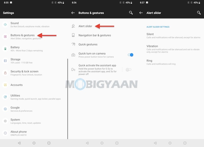 OnePlus 6T tips tricks hidden features alert slider