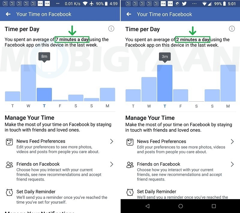 check time spent on facebook android guide 4