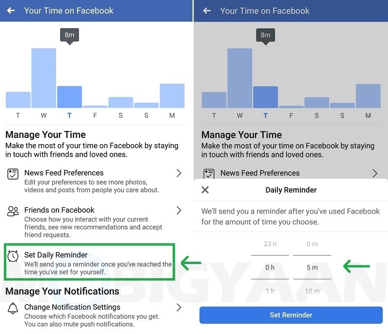 check time spent on facebook android guide 5