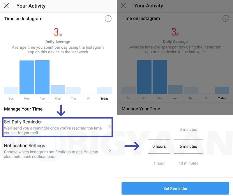 check time spent on instagram android guide 4