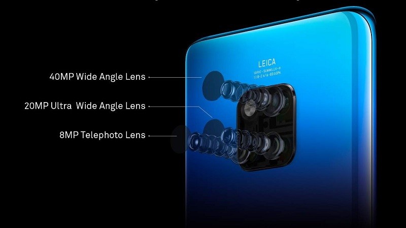 huawei mate 2 pro official rear camera setup