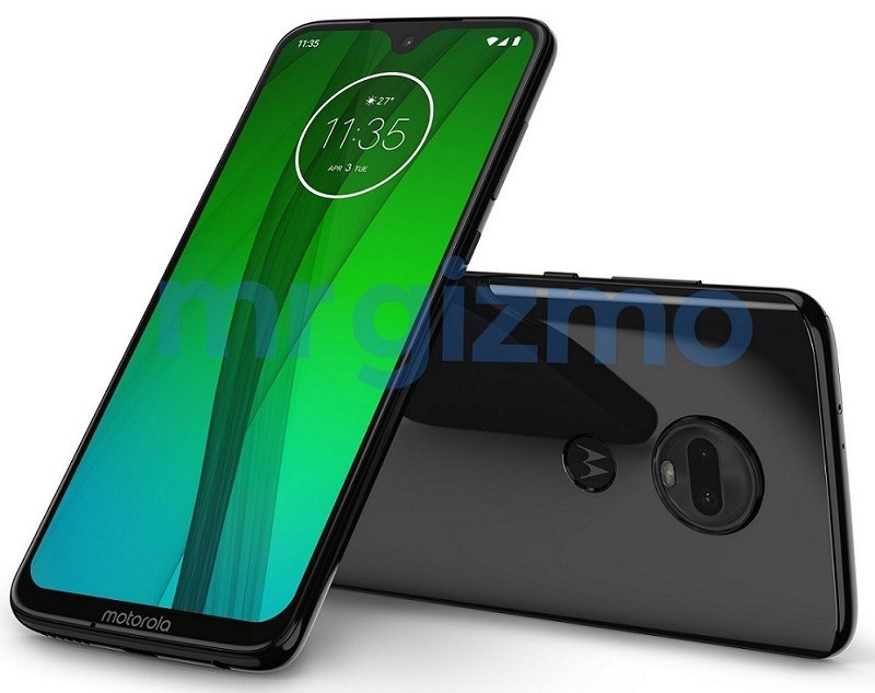 Moto G7, Moto G7 Plus and Moto Z4 key specs leak online 1 moto g7 leaked press render 1