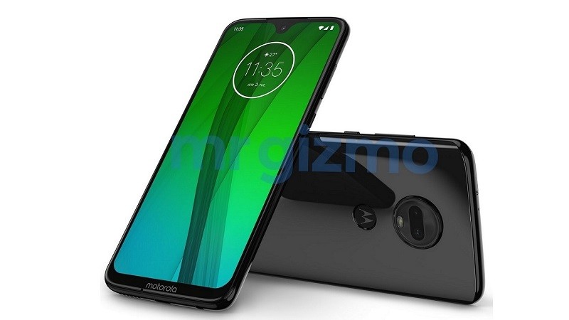 Moto G7 and Moto G7 Plus press renders leaked online show-off waterdrop notch display and dual cameras