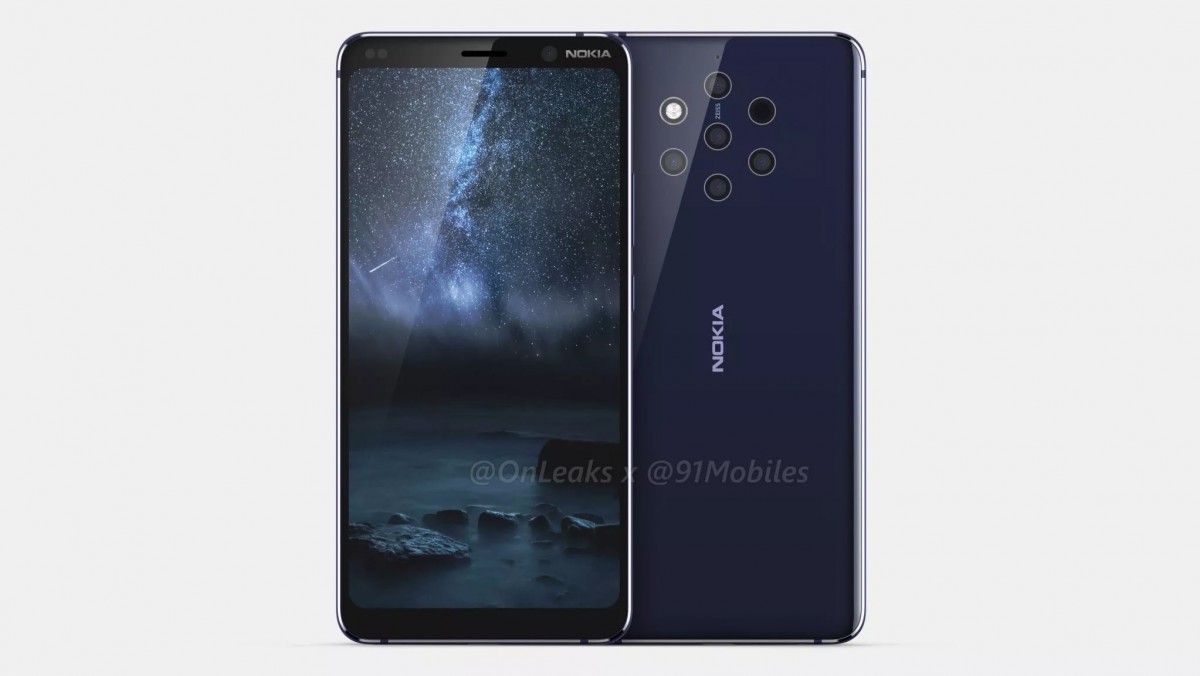 Nokia 9 with penta-camera setup rumored to launch in last week of January 1 nokia 9 leaked cad renders 1