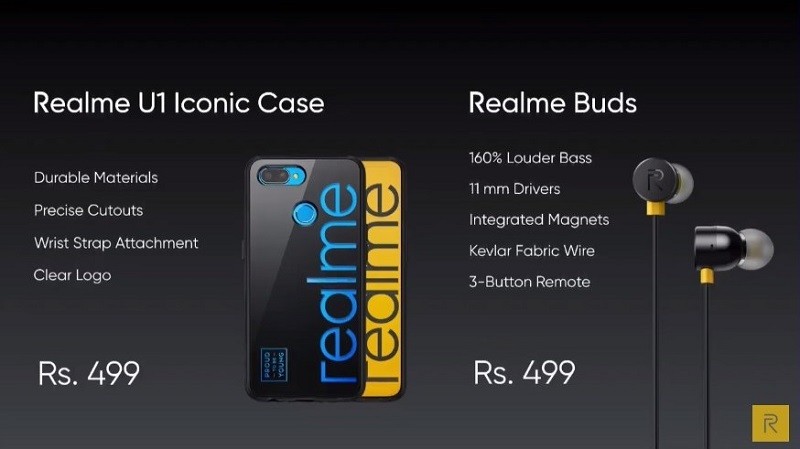 realme u1 iconic case realme buds india