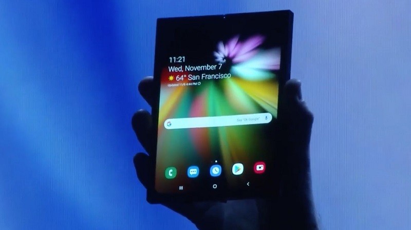 samsung foldable display smartphone infinity flex display 1