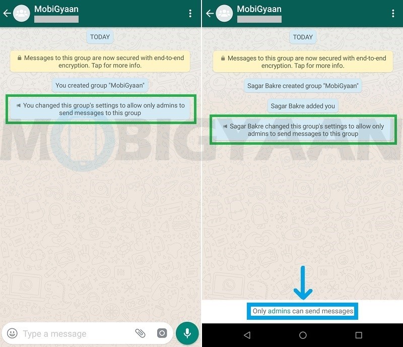 stop members from messaging in whatsapp group android guide 4