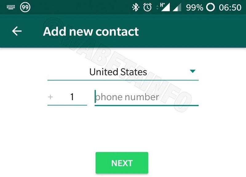 whatsapp add contacts test feature 1